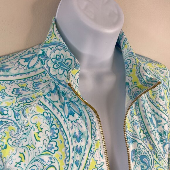 Sigrid Olsen Golf Tennis Pickleball 2 PC Top Full Zip Jacket Size M Country Club - Picture 9 of 16